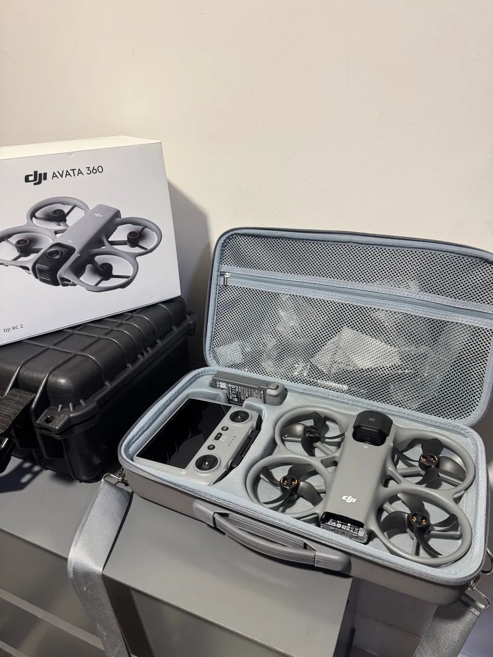 Drone DJI Avata 360 + Controle com Tela