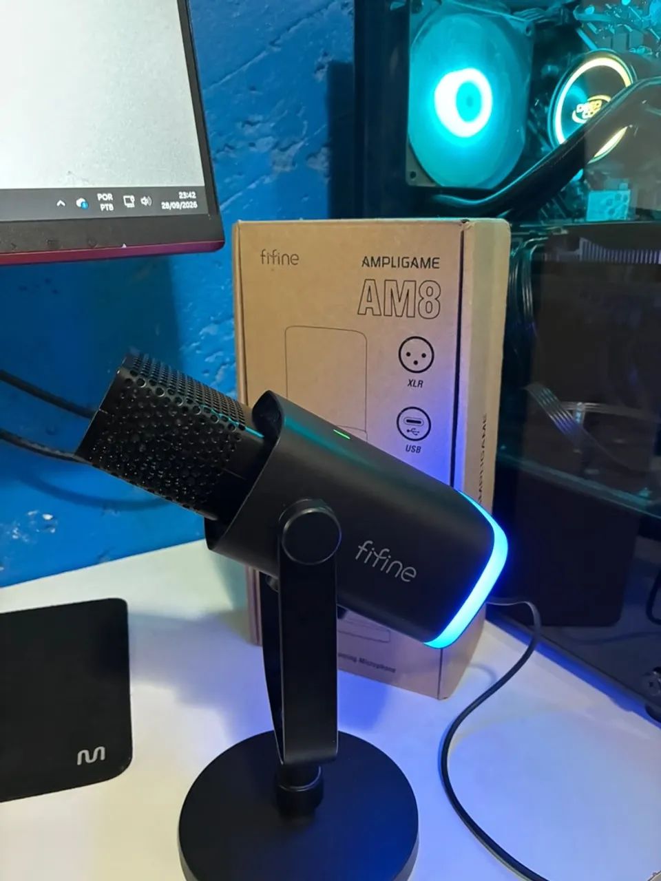 Microfone fifine am8 PRA SAIR HOJE!!!!! - Foto 4