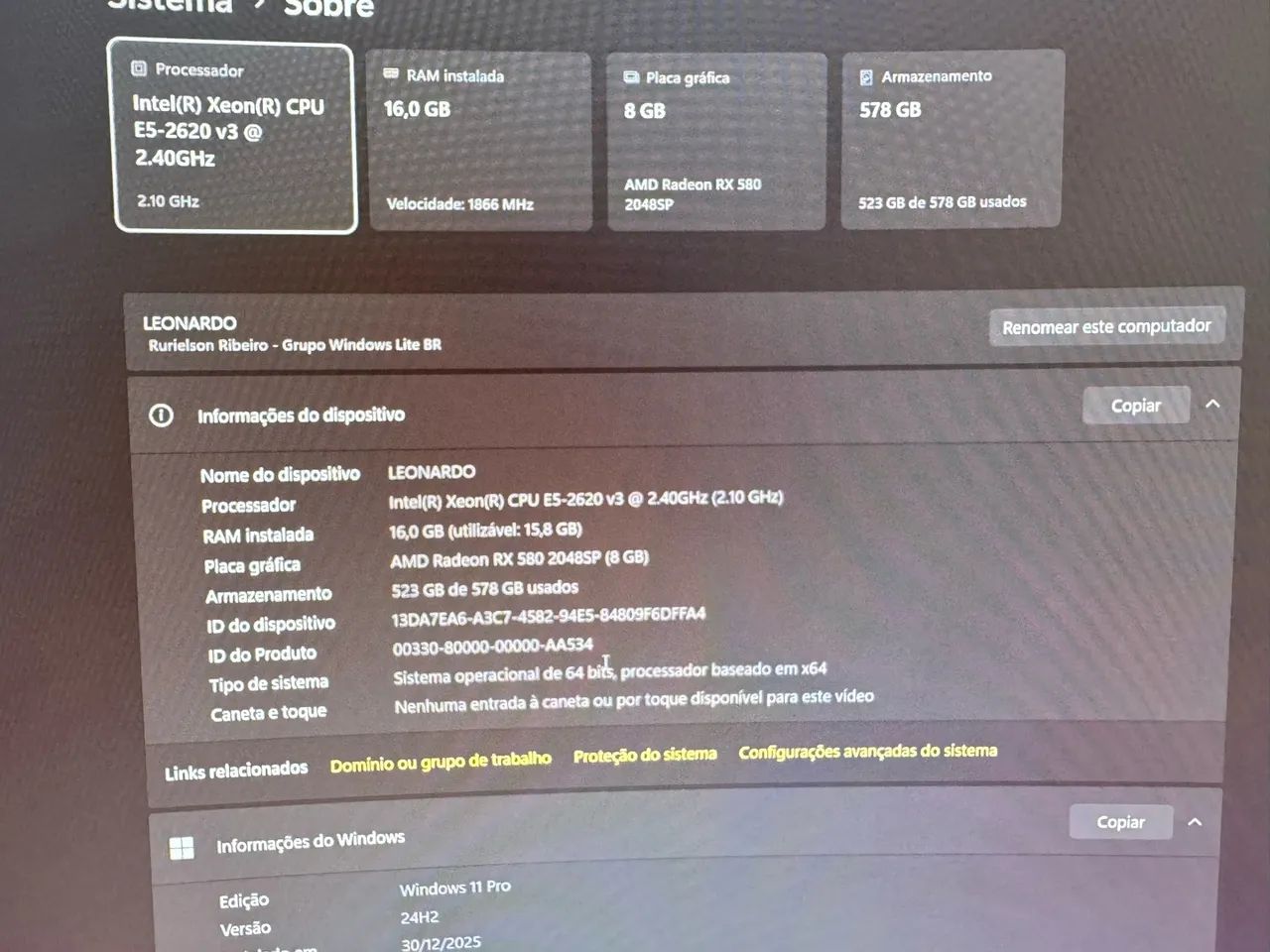 Computador desktop completo gamer  - Foto 4