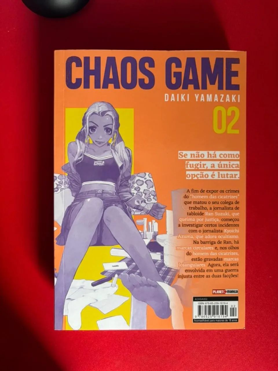 Mangá Chaos Game Volume 1 e 2 usado - Foto 3