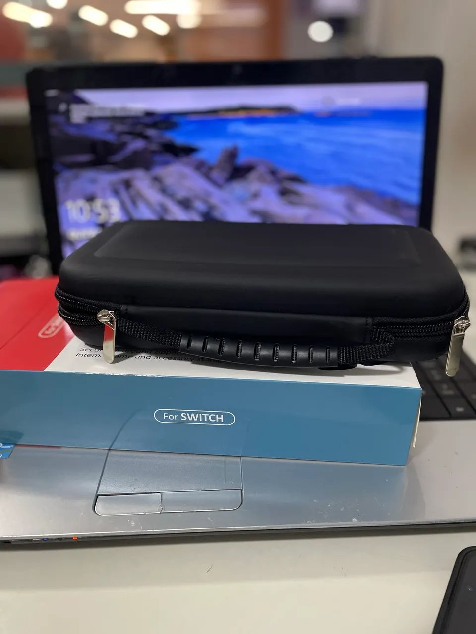 Case nintendo Switch V2 ou Oled Nova - Foto 3