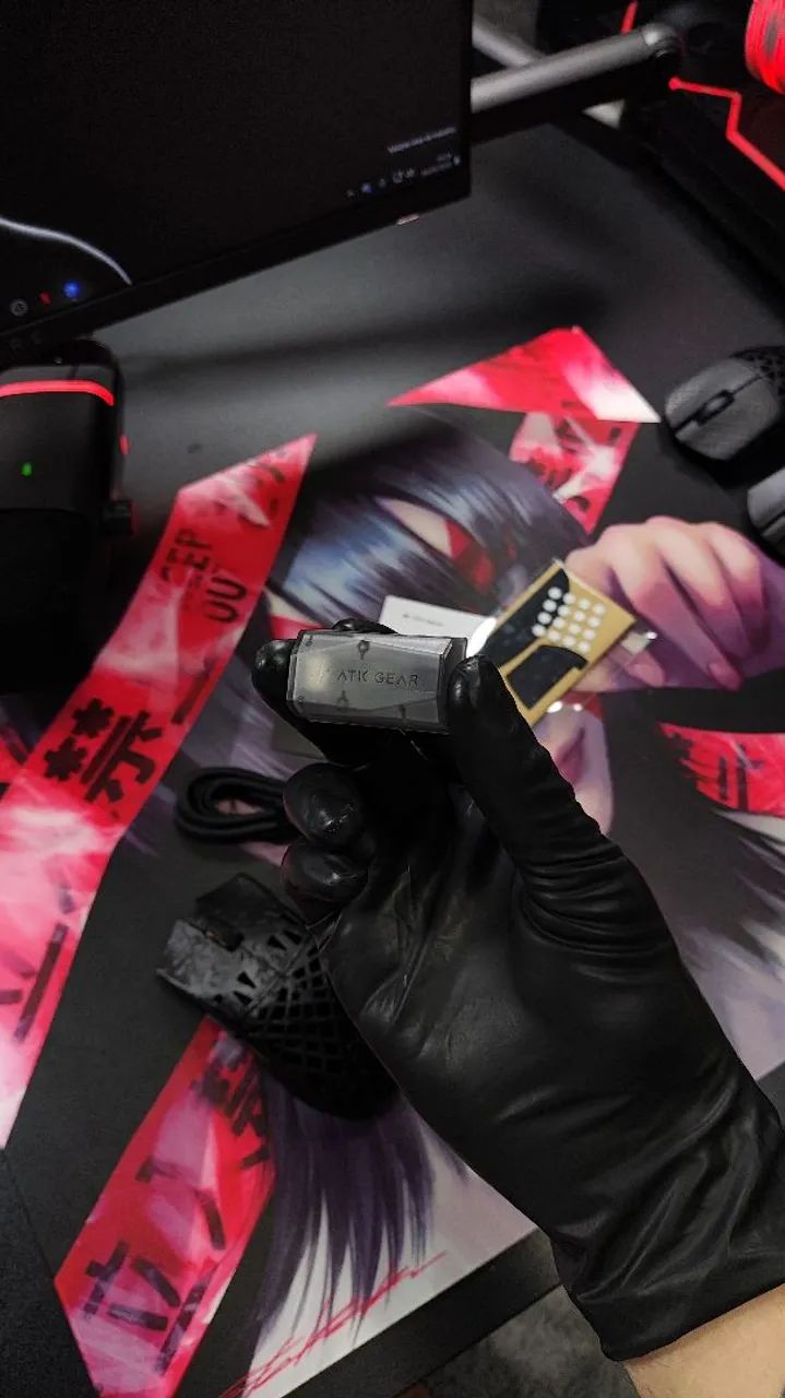 MOUSE ATK GHOST EXTREME RARO ( NOVO ) - Periféricos e Acessórios