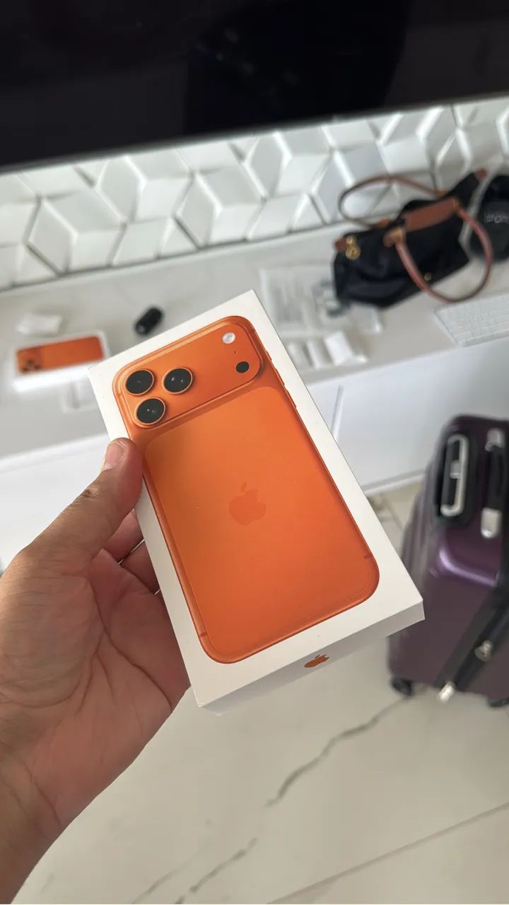 iPhone 17 Pro Max 512gb Laranja Cósmico - Celulares e Smartphones iPhone 17 Pro Max 512gb Laranja Cósmico - Celulares e Smartphones