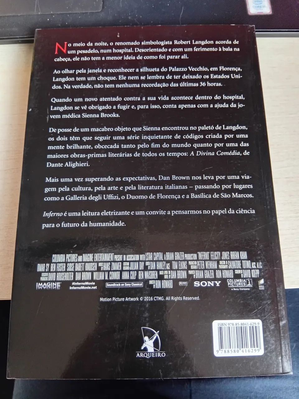 Livro Inferno de Dan Brown   - Foto 2