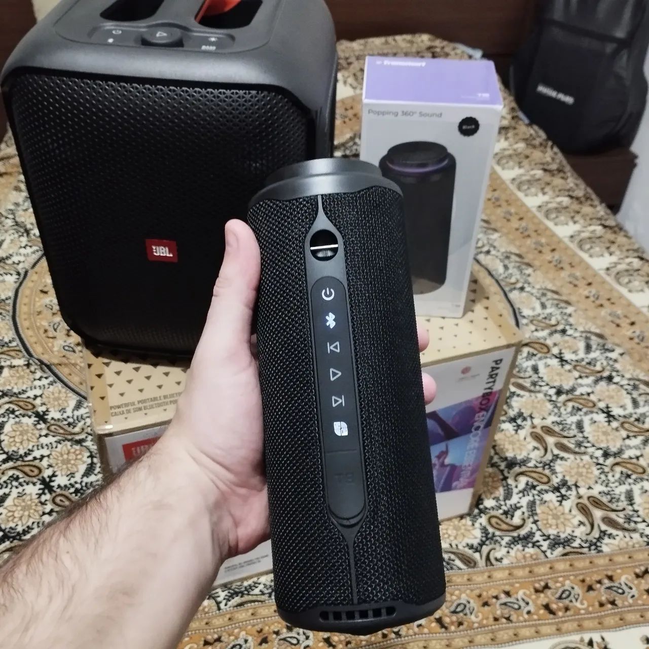 Caixa de Som Bluetooth Tronsmart T8 com Subwoofer  - Foto 3