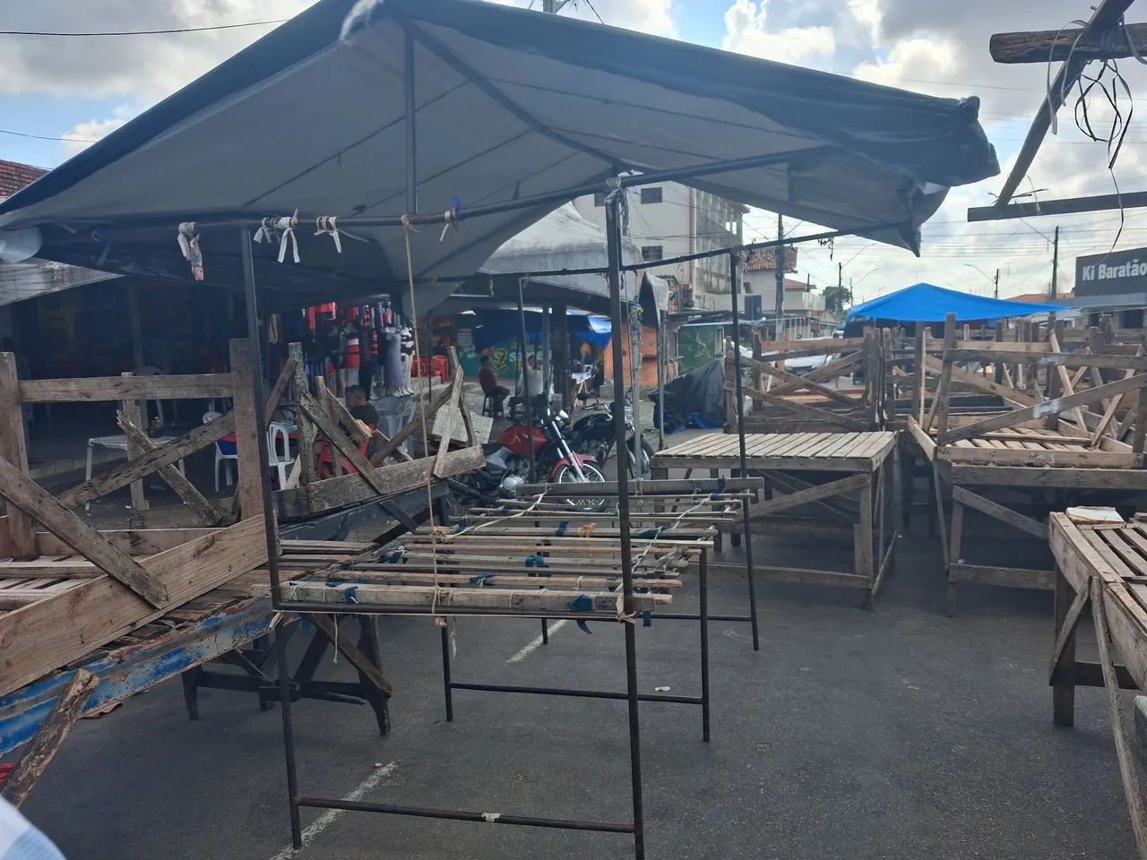 Vendo Barraca de Ferro desmontavel - Foto 2