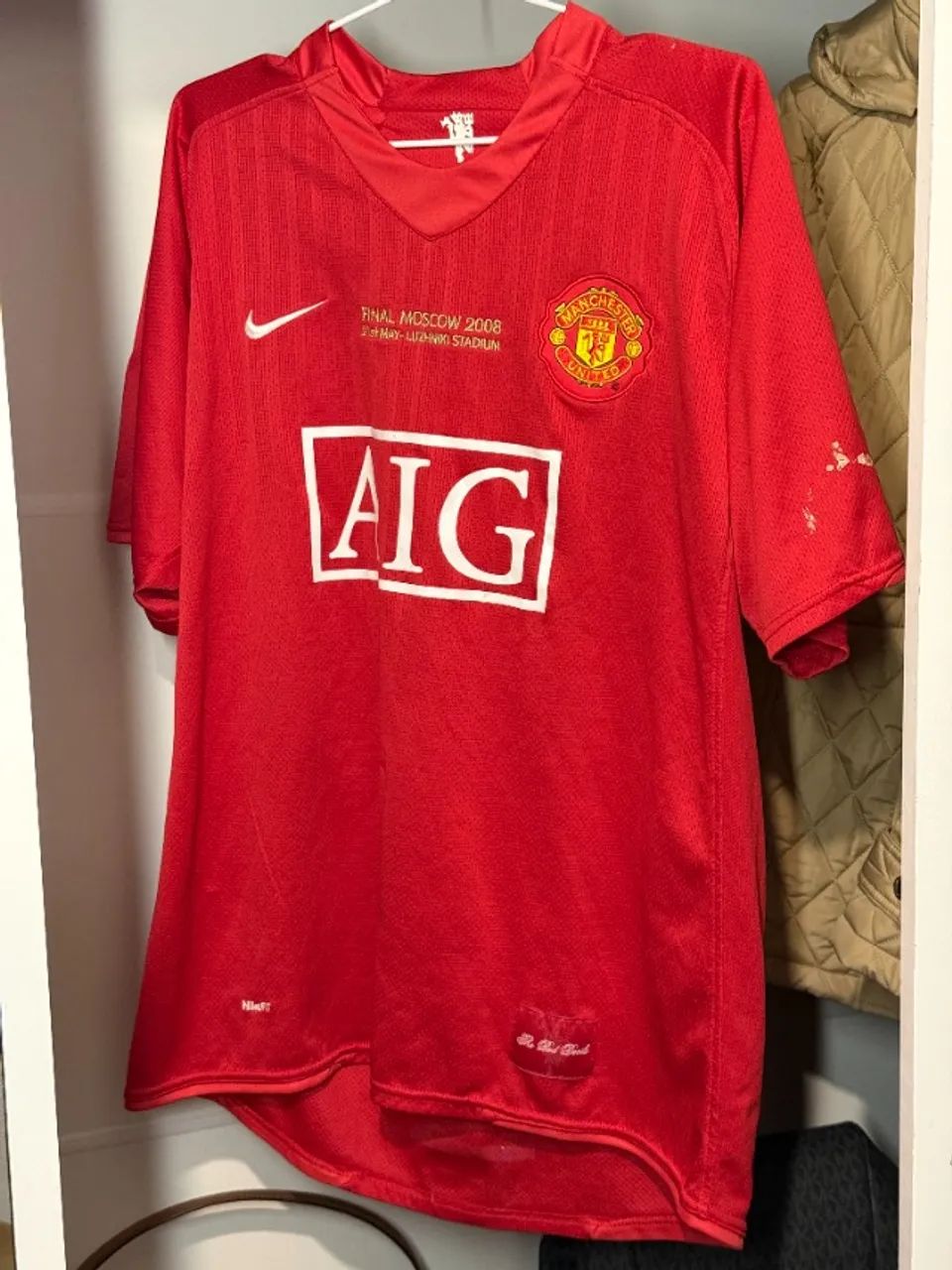 Camiseta Manchester United 2008 Ronaldo