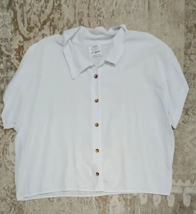Blusa Viscolinho Branca
