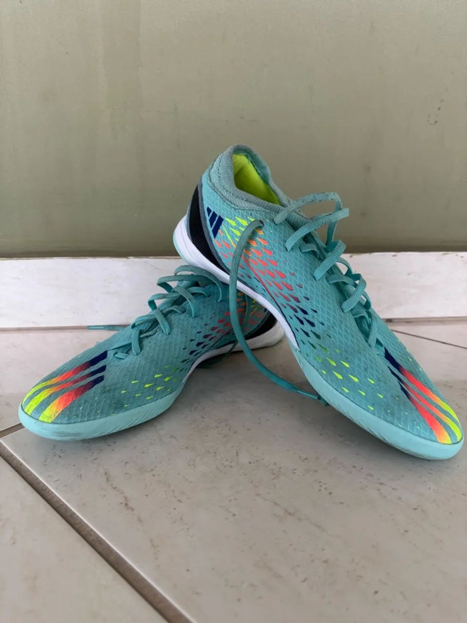Chuteira futsal adidas x speedportal.3 azul - Calçados Esportivos