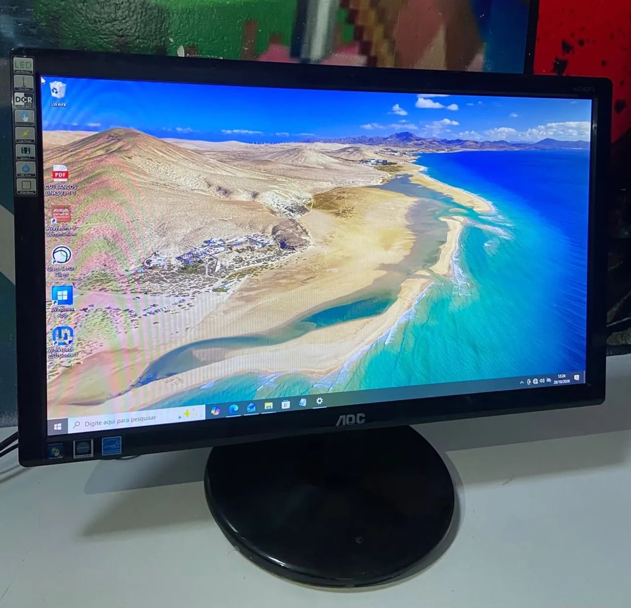 Monitor de 22 polegadas AOC - Foto 2