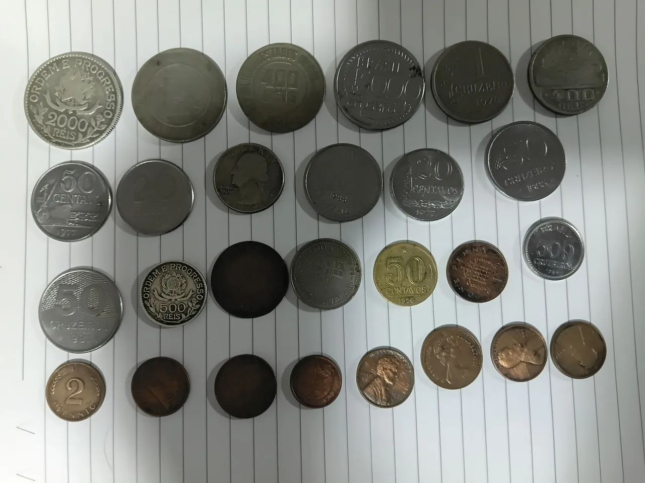 Coleção de Moedas antigas