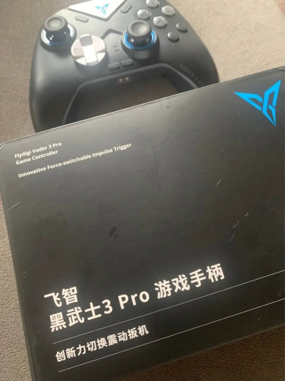 Pra vender logo: Gamepad Controle Flydigi Vader 3 Preto - Foto 4