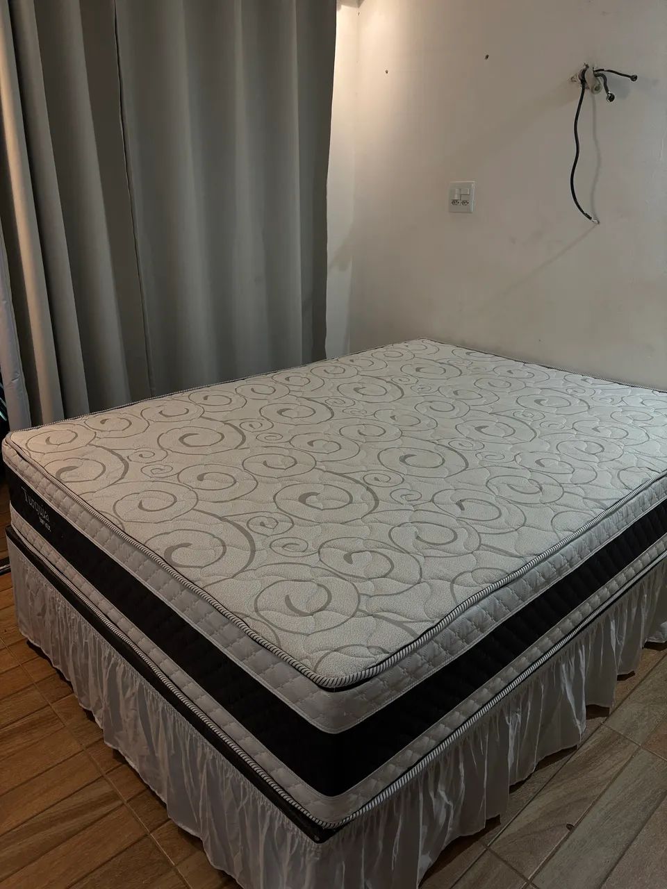 Cama Box Casal + Colchão Turquía Binflex - Nova! - Foto 2