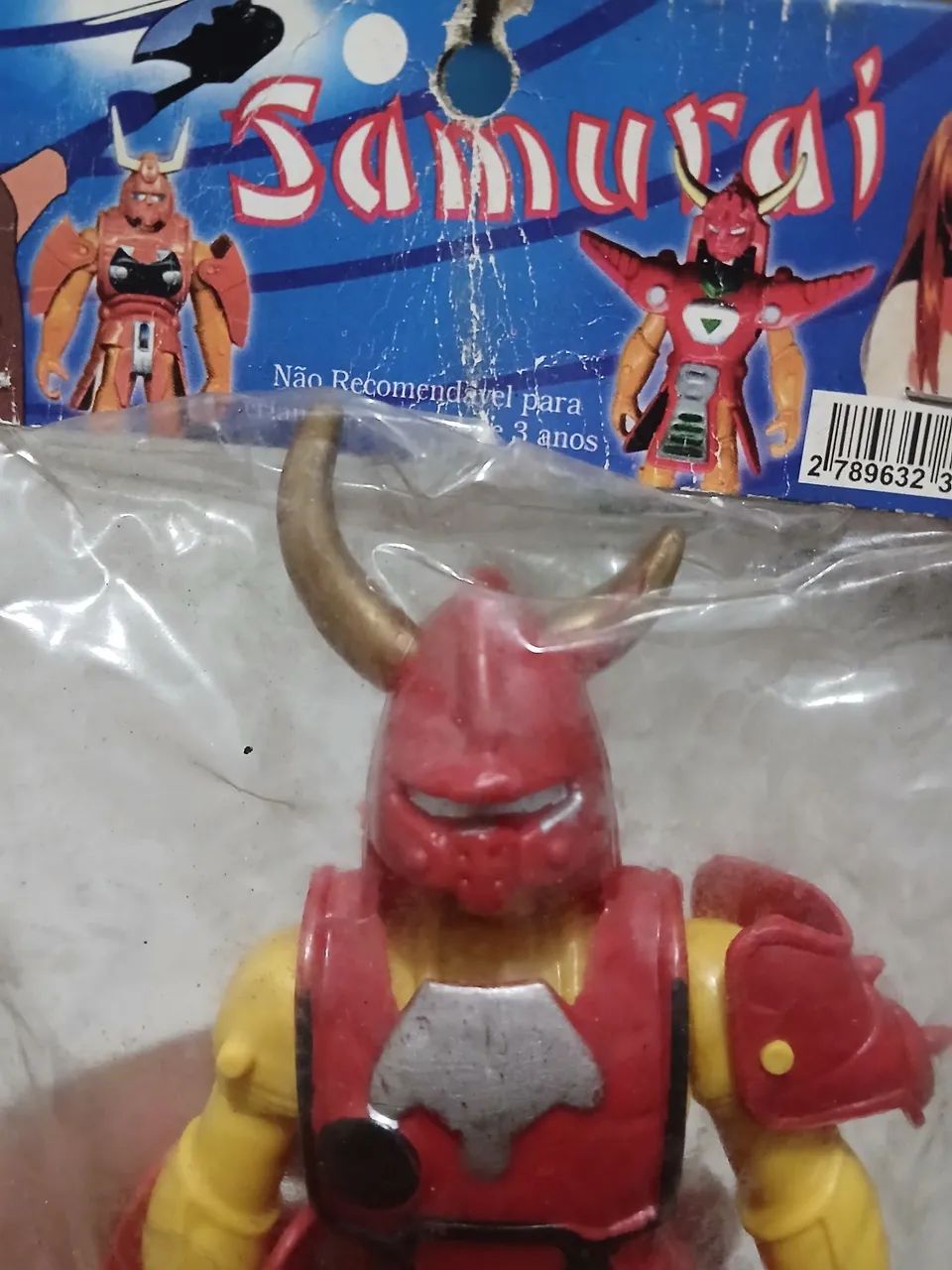 Antigo Boneco Samurai LACRADO dos anos 90 - Foto 2