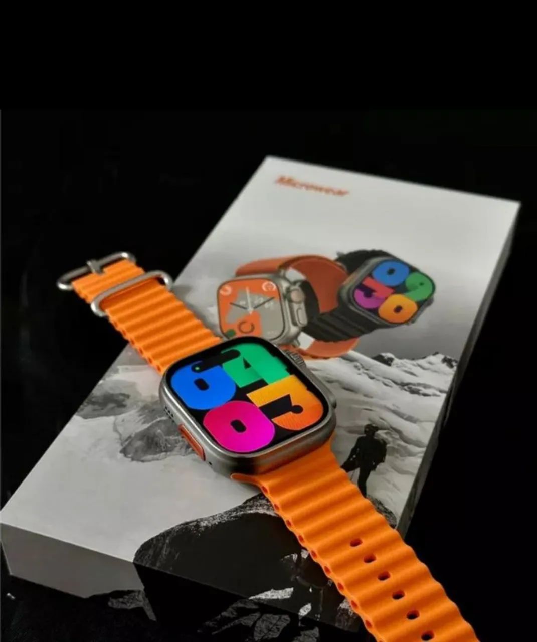 Relógio Smar twatch ultra 9 plus Original da marca Microwear mas Atualizado  - Foto 3