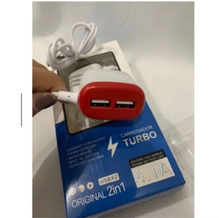 Kit com 10 peça carregador celular V8 e tipo C - Foto 2