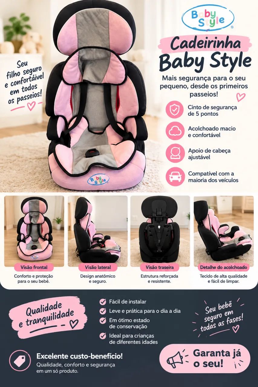 Cadeirinha Baby Style