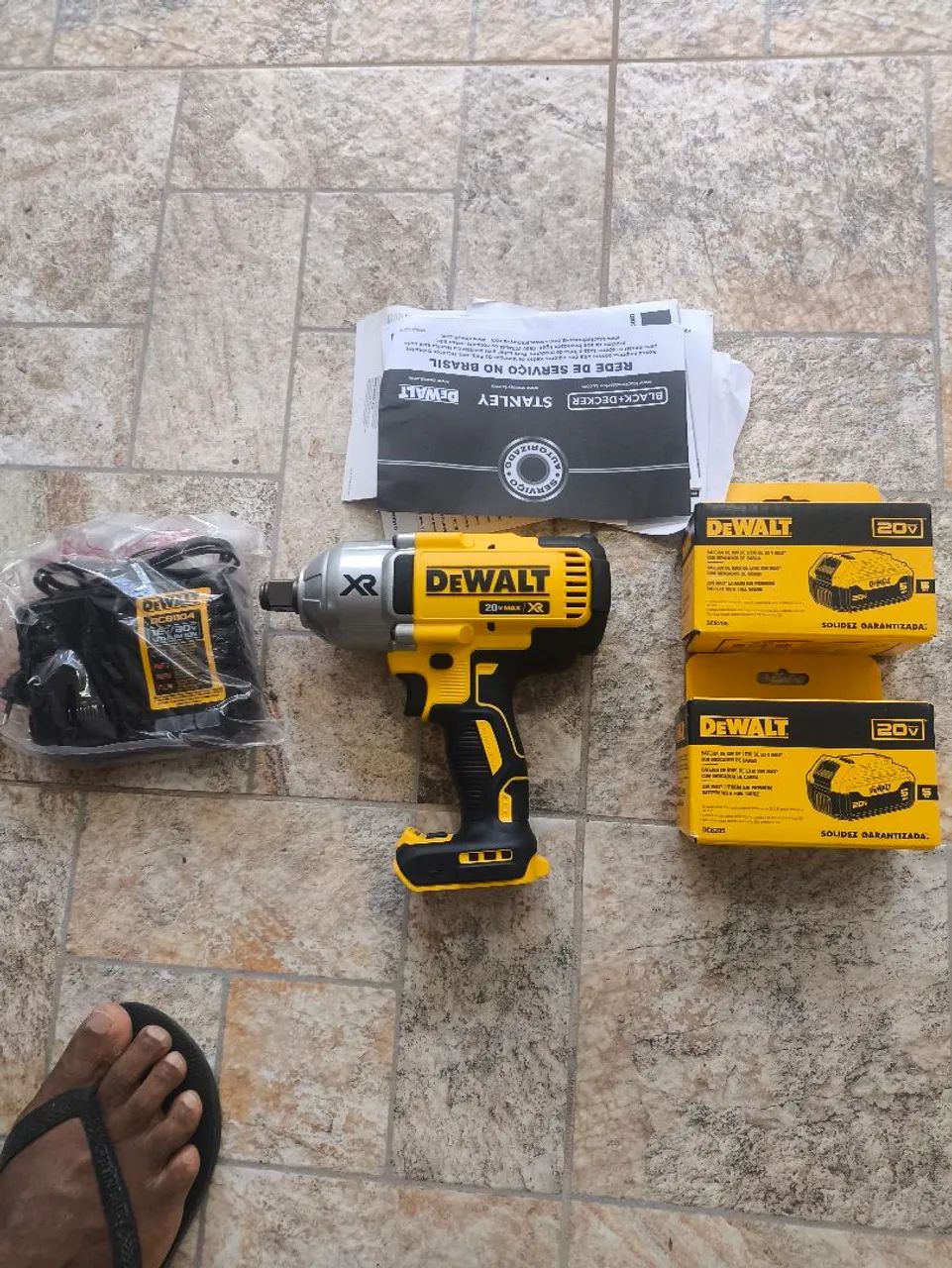 Chave de impacto Dewalt