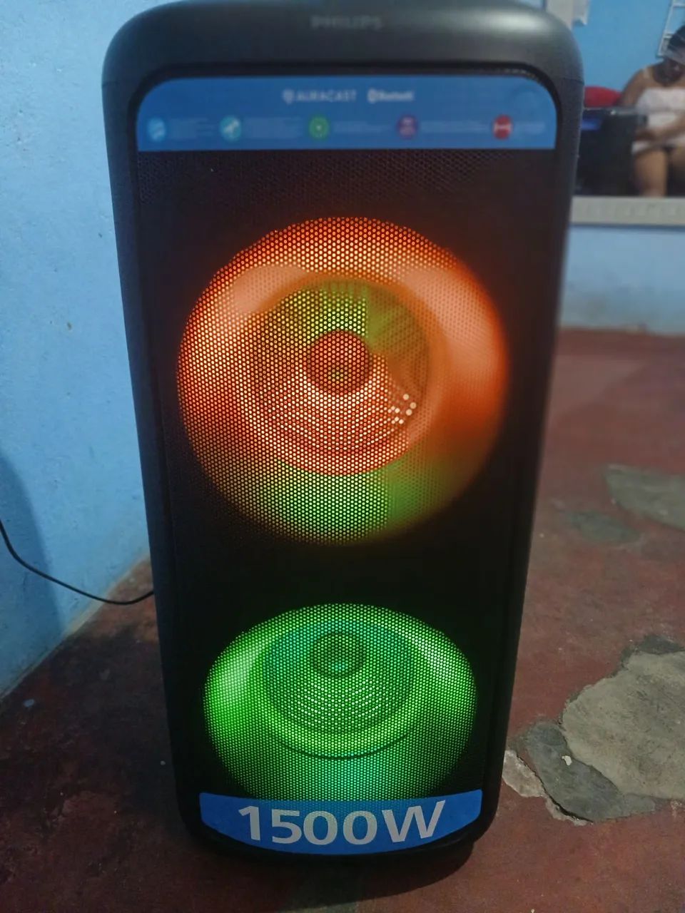 Caixa de som Philips 1500w - Foto 3