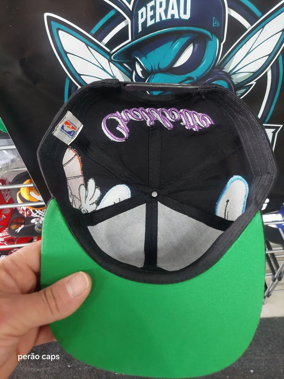 Boné Charlotte Hornets big logo  - Foto 5