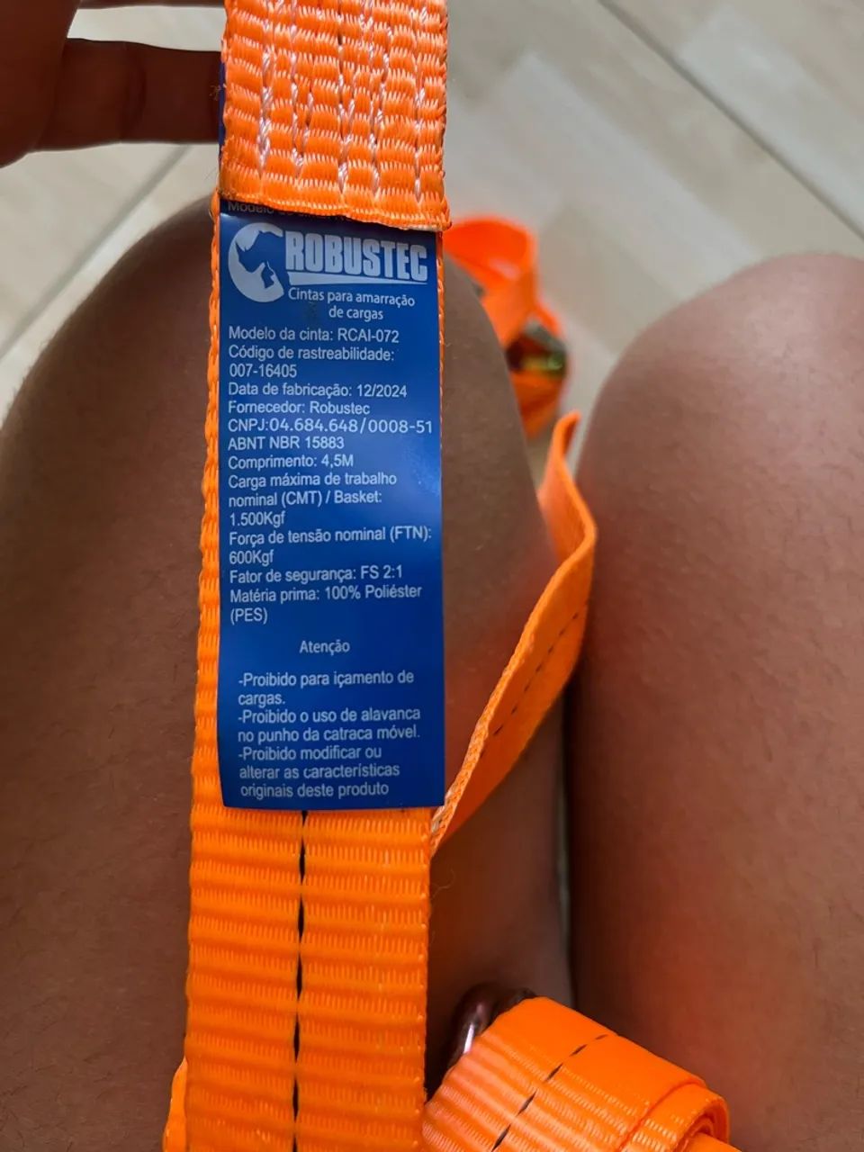 Cinta de catraca  - Foto 4