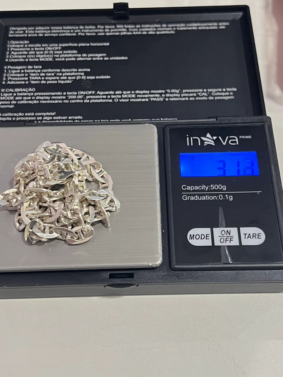 Corrente de Prata 925 31,2 gramas  - Foto 2