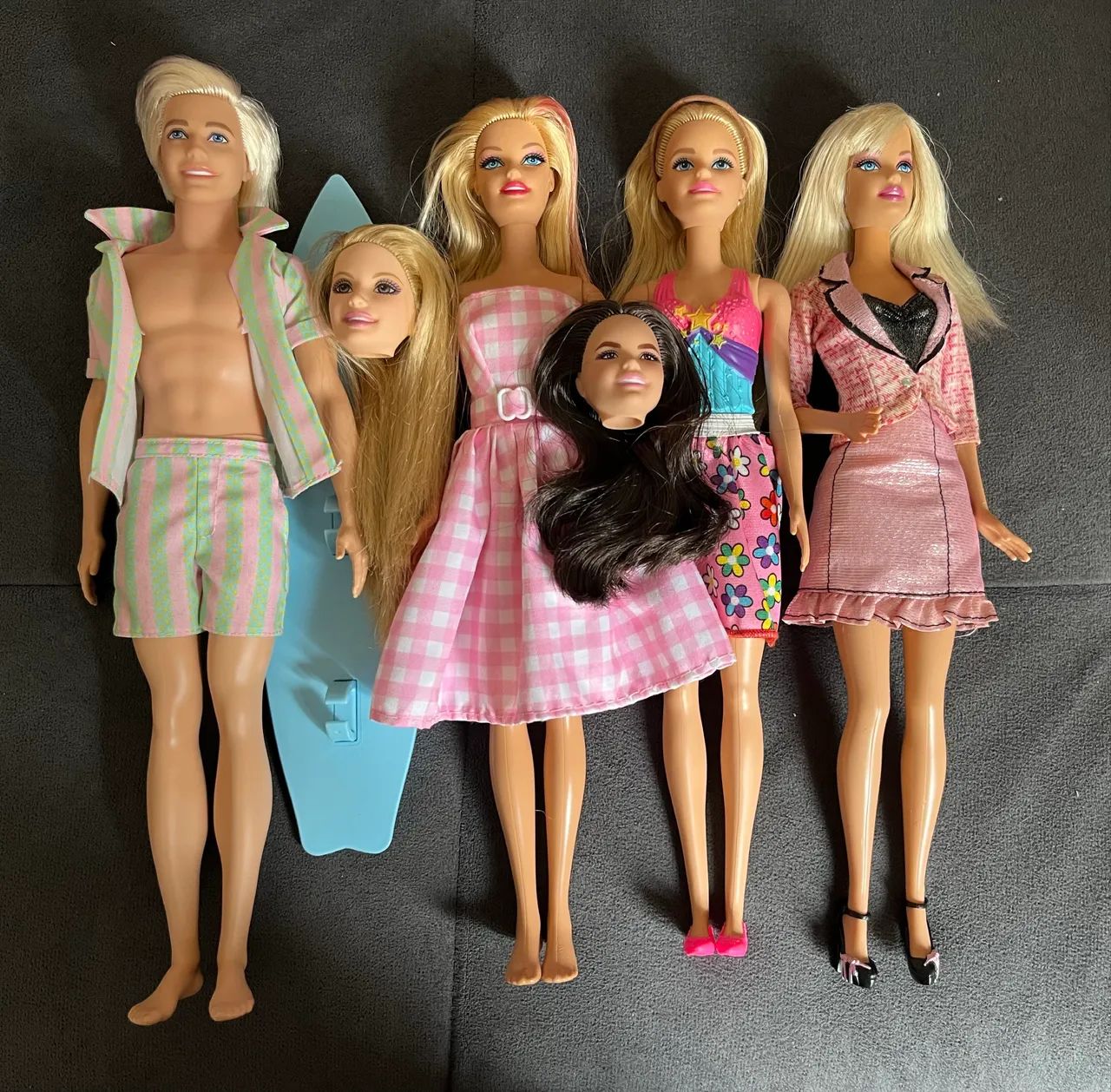 Lote Barbies e Ken