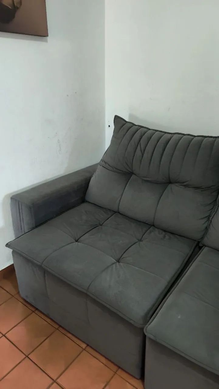 Sofá retrátil e reclinavel - Foto 3
