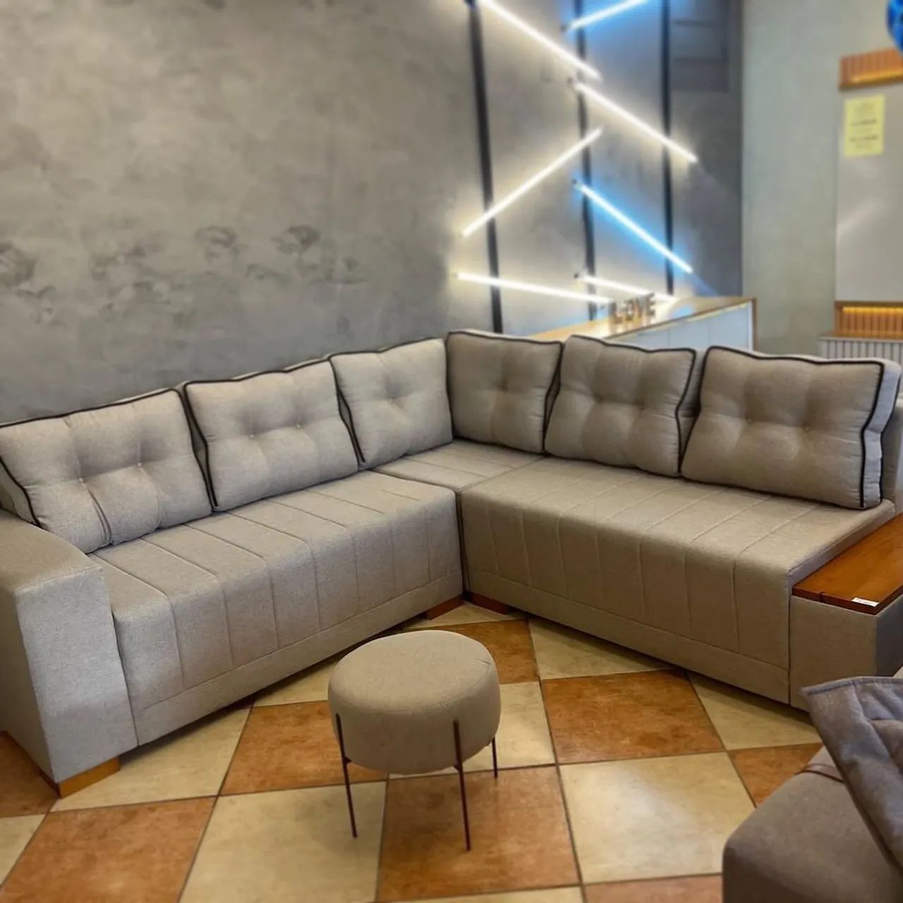 Sofá de canto 7 lugares luxuoso ? - Foto 4