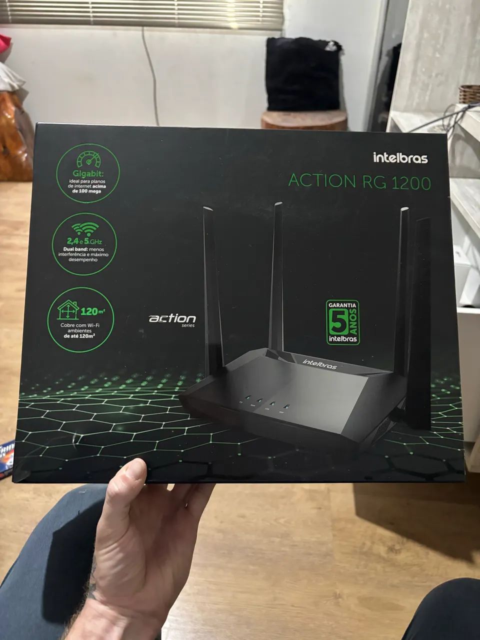 Roteador Intelbras Action RG 1200