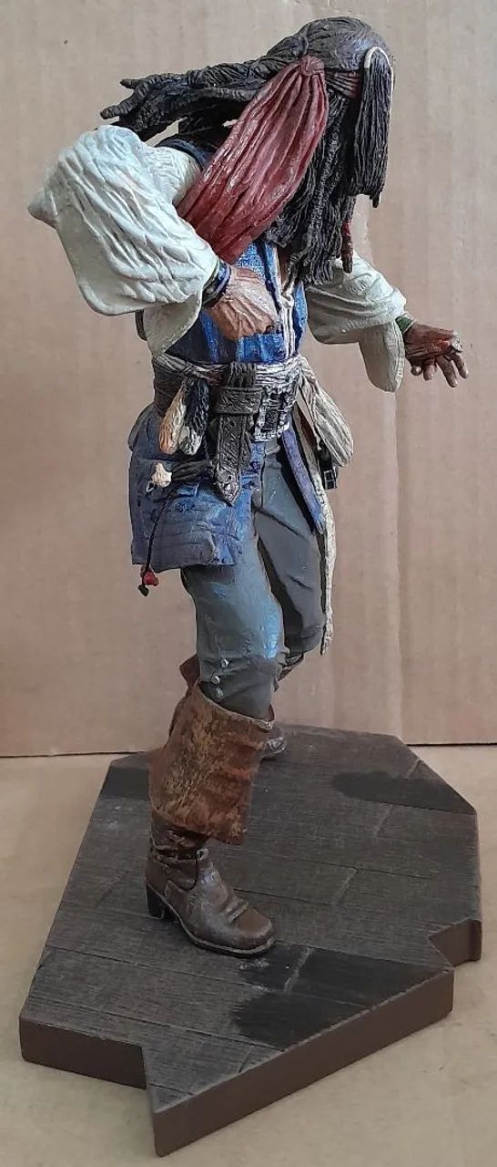 Jack Sparrow Piratas Do Caribe Neca - Foto 3