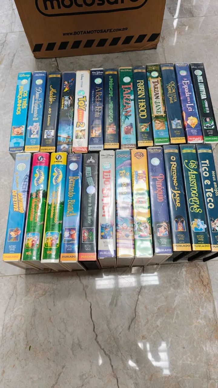 Fitas VHS antigas - Foto 2