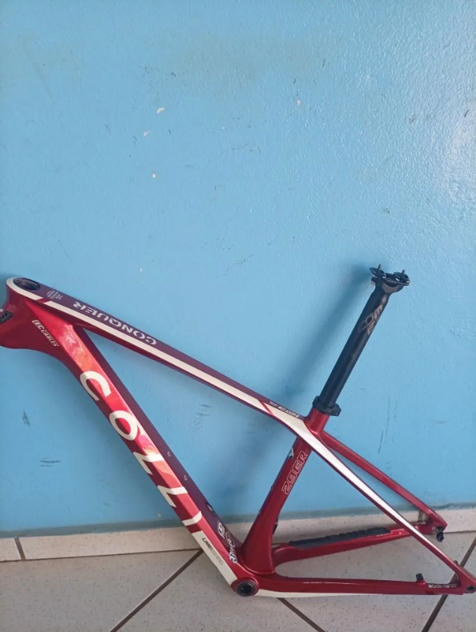 Quadro Colli CONQUER CARBON TAMANHO 17  - Foto 5