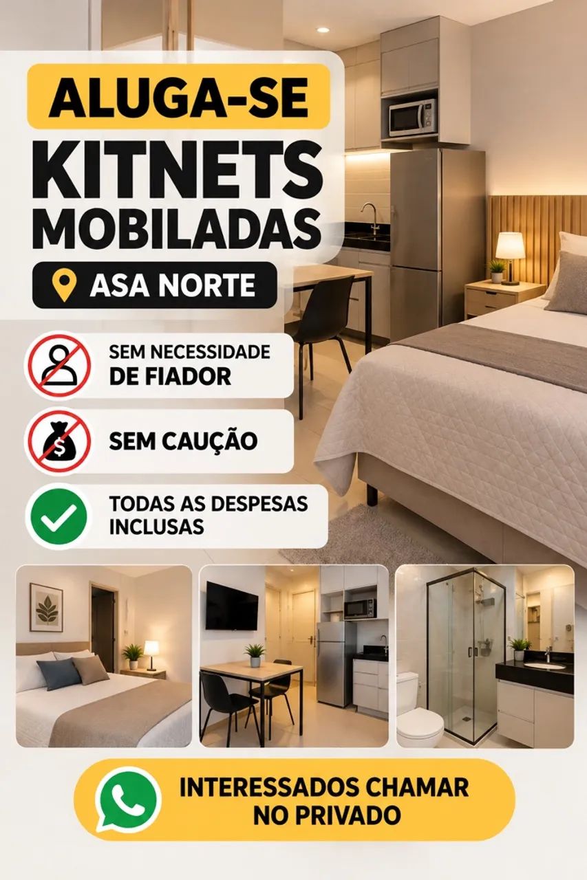 Alugo imóvel 710 Norte mobiliado 