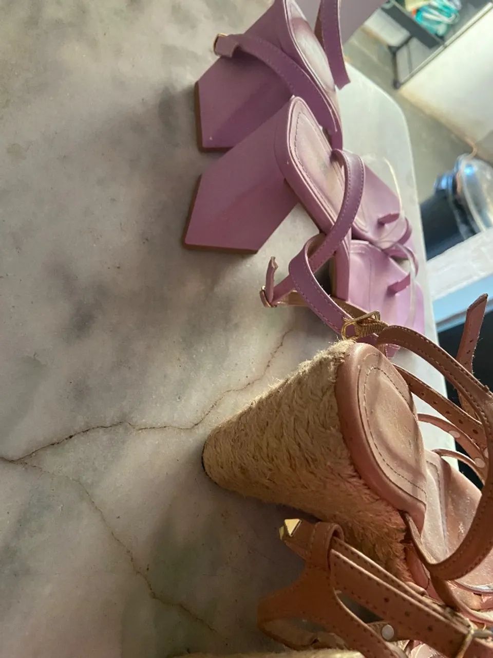 Três SANDÁLIAS FEMININA 37 - Foto 4