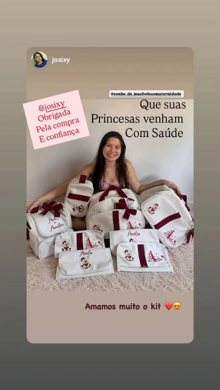 Bolsas Maternidade Personalizada 