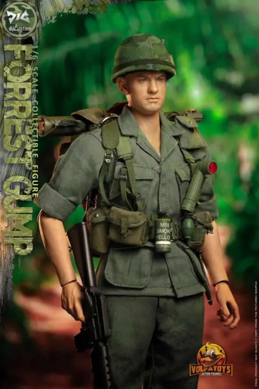 Forrest Gump Traje Militar - 1/6 - DJ-CUSTOM DJ-16008 - Foto 3