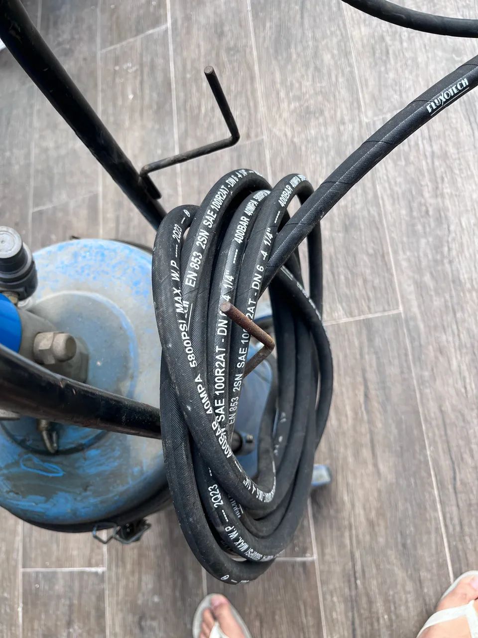 PROPULSORA DE GRAXA BOZZA 30KG - Foto 2