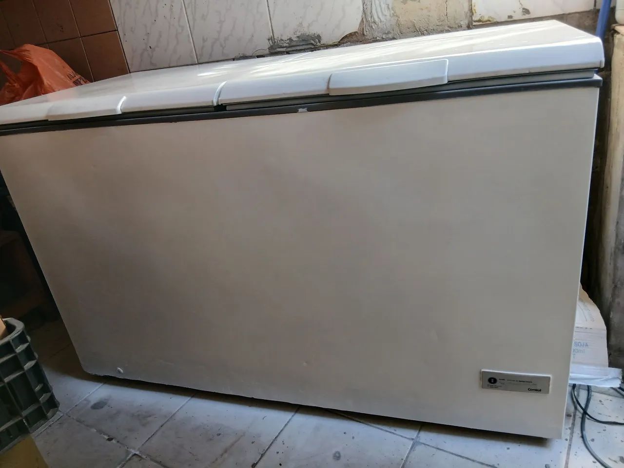 Freezer 534 litros conservado e funcionando perfeitamente! - Foto 2