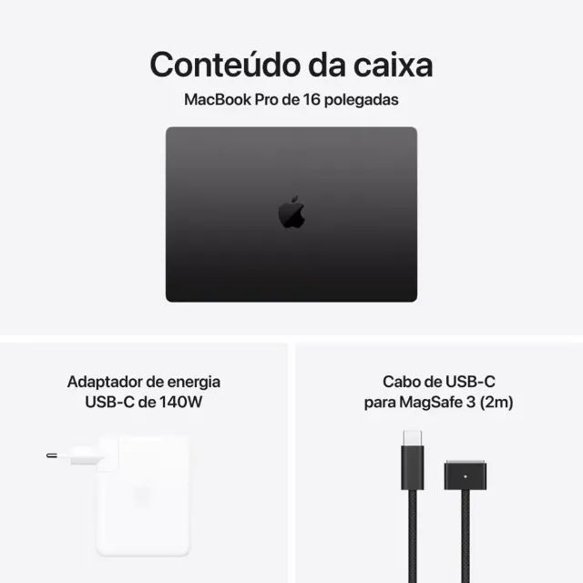 MacBook Pro 2026 Lançamento Apple   Chip M5 Max  48GB RAM 2TB SSD  Tela 16.2 Polegadas   - Foto 3
