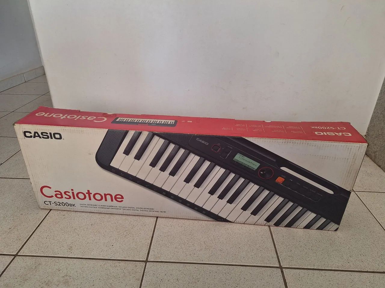Teclado musical Casio Ct S200 na caixa - Foto 3