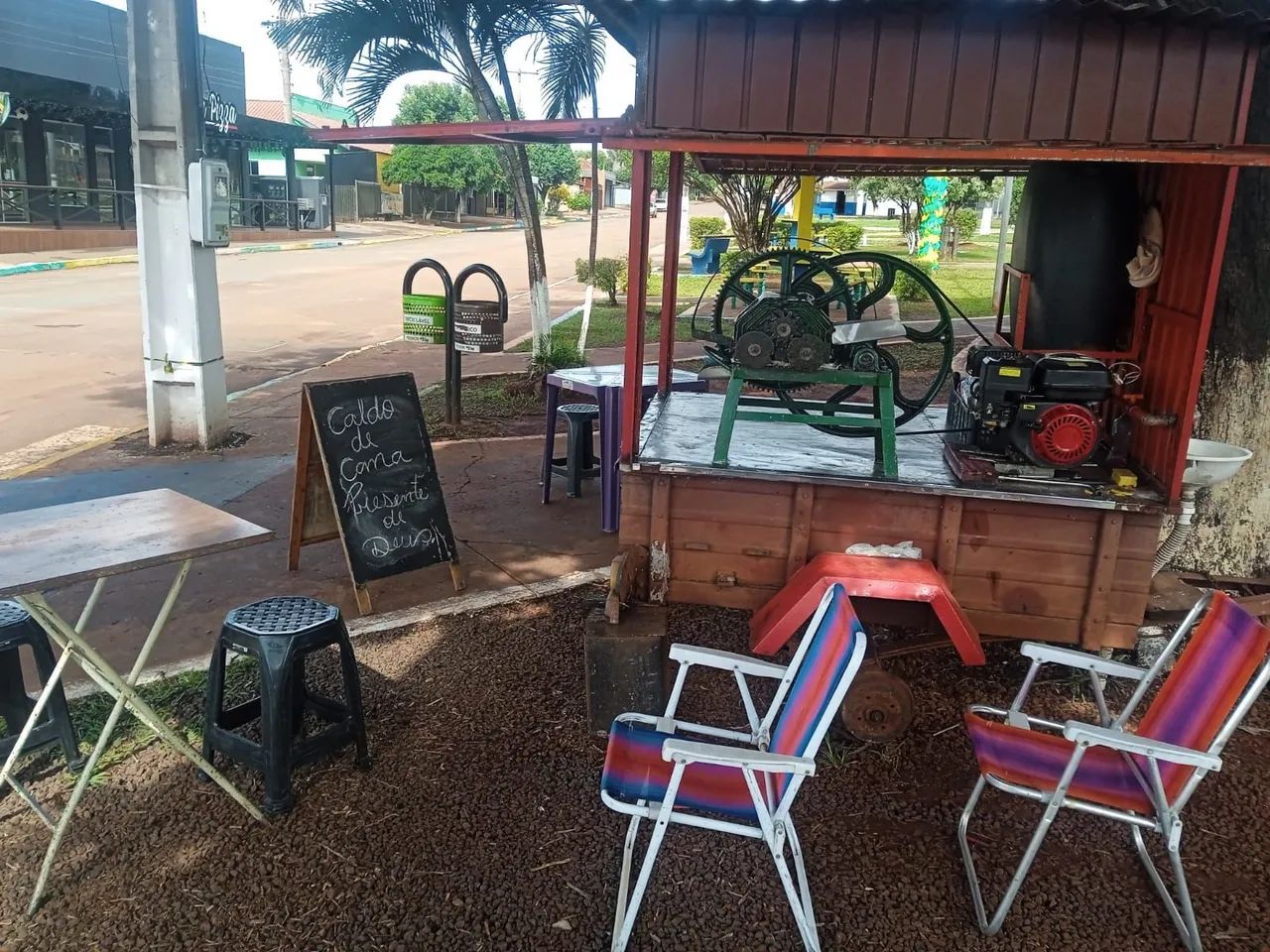 Trailer de caldo de cana, engenho a gasolina  - Foto 5