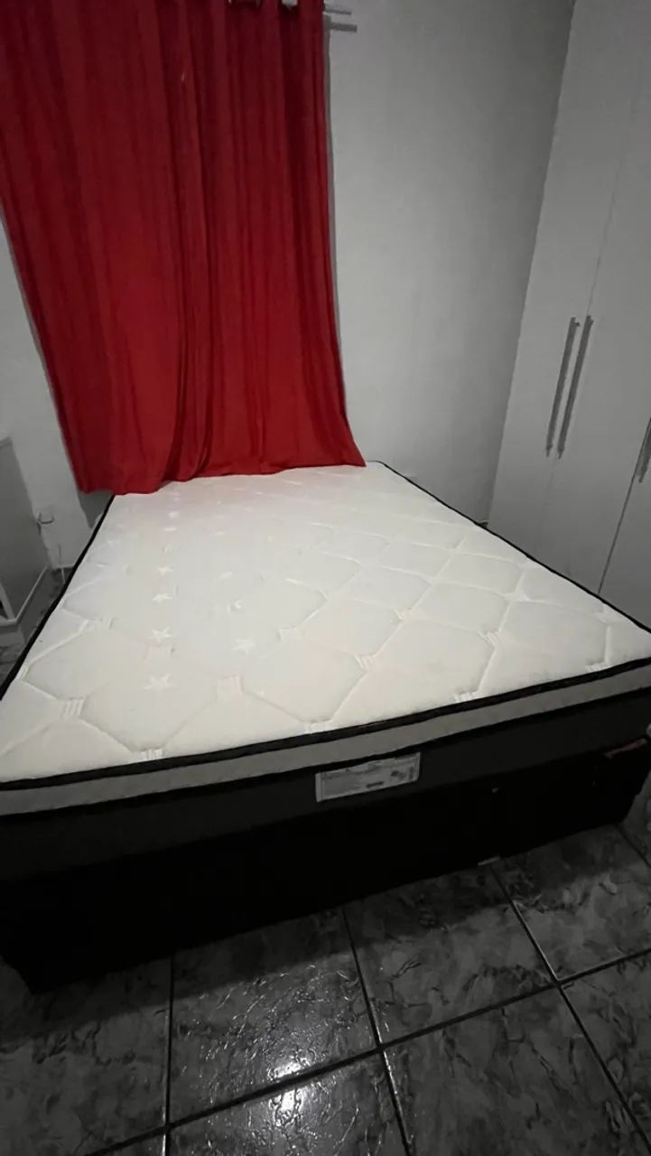 Cama box + colchão