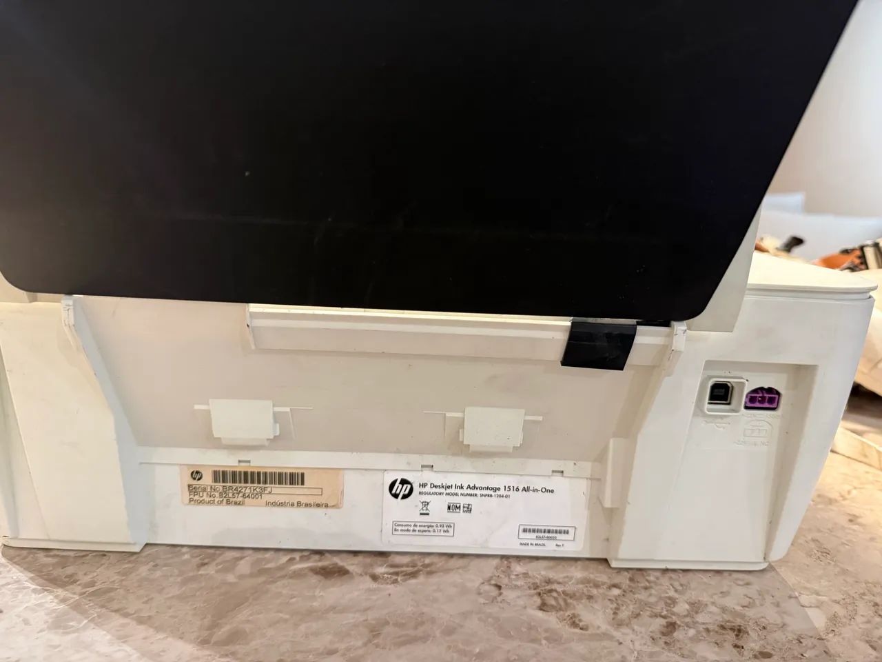 Impressora HP DeskJet 1516 com Defeito para Peças - Foto 4