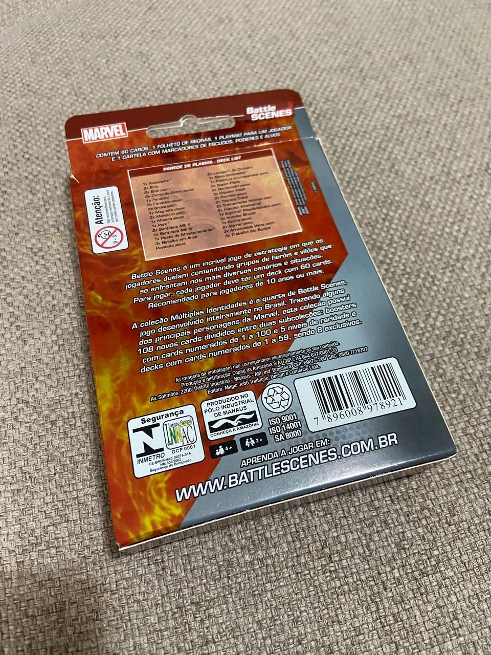 Deck Cartas TCG Marvel Battle Scenes Identidades Múltiplas  - Foto 4