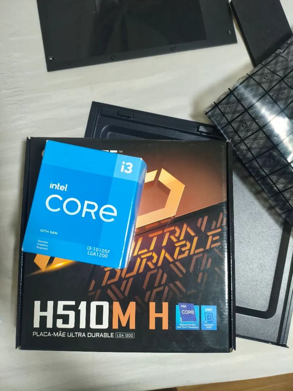 Kit i3 10105f e placa mãe gigabyte h510m