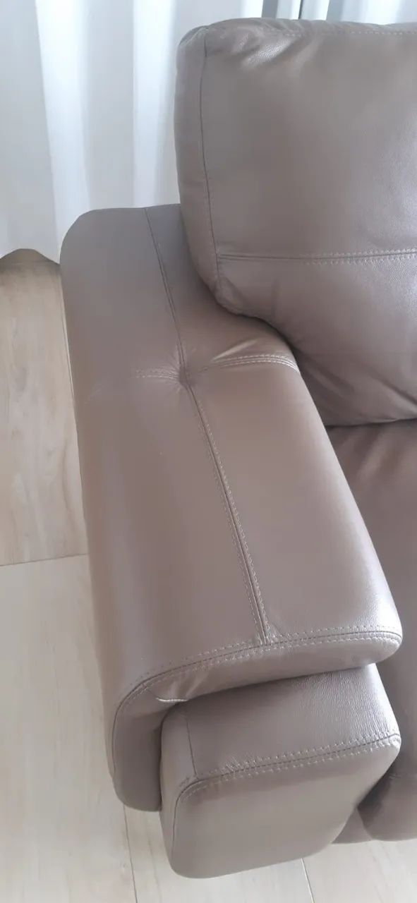 Sofá em Couro Legítimo - Foto 4