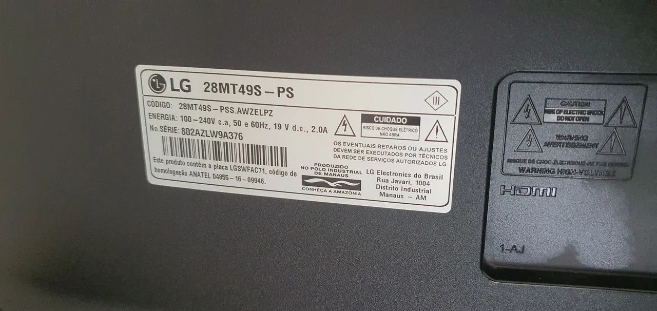 Tv lg 28 polegadas smat tv  - Foto 2