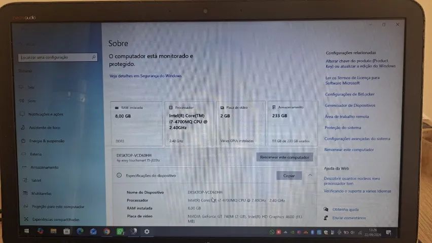 Notebook HP Envy 17.3 - Foto 2