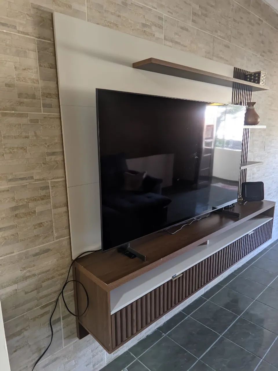 Vendo Painel Para TV até 65 polegadas Ripado Araruna Linea - Foto 2